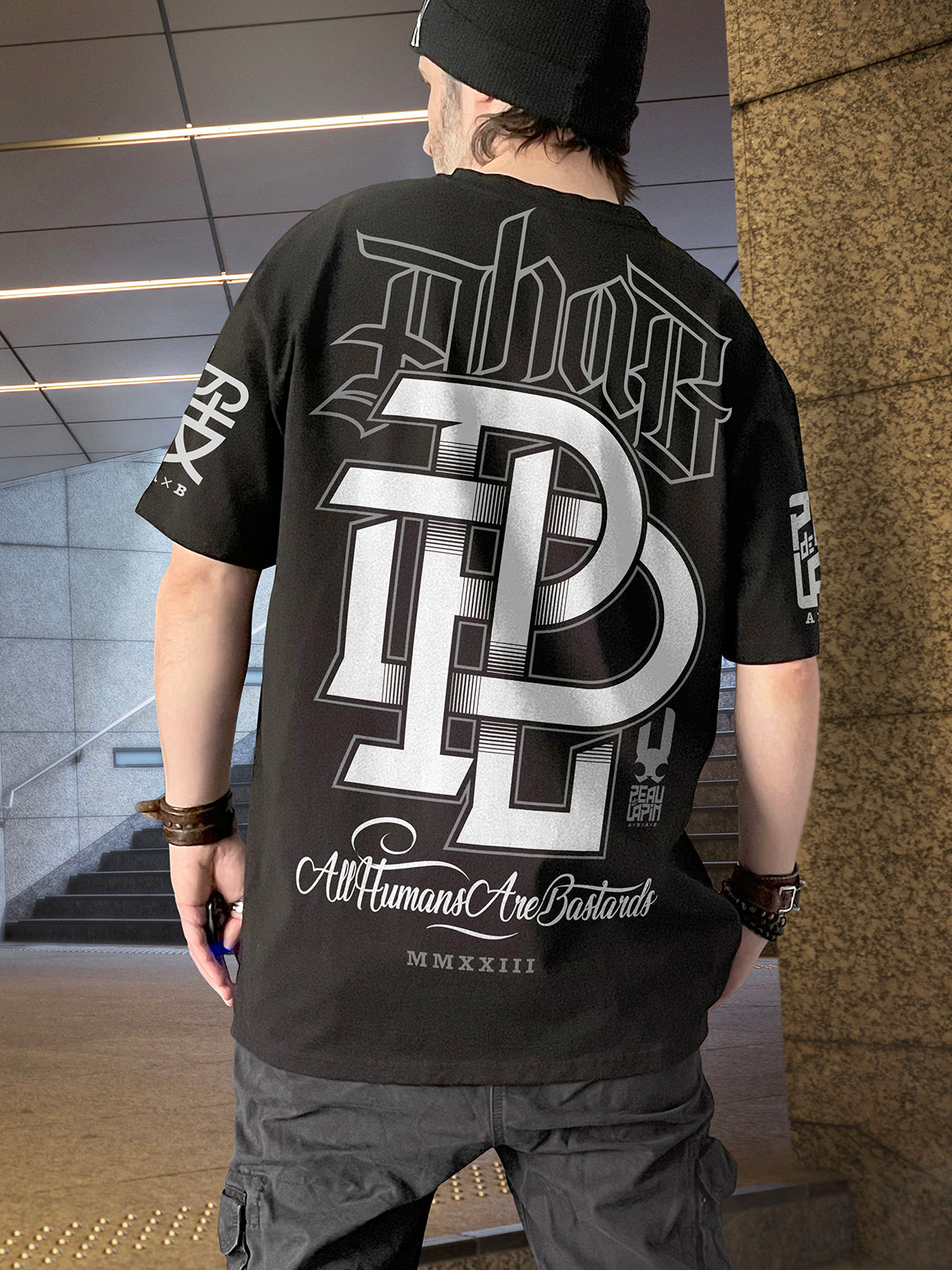 "Monogram" T-shirt - ETHIK LABEL