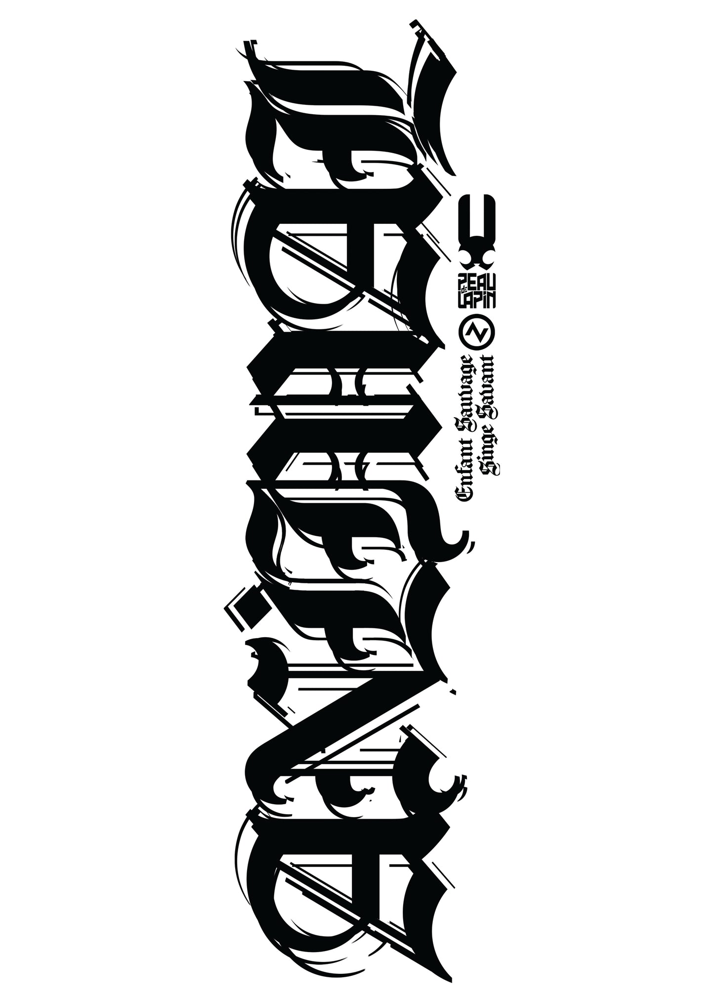 ORGANIC Hoodie "Animal" - ETHIK LABEL