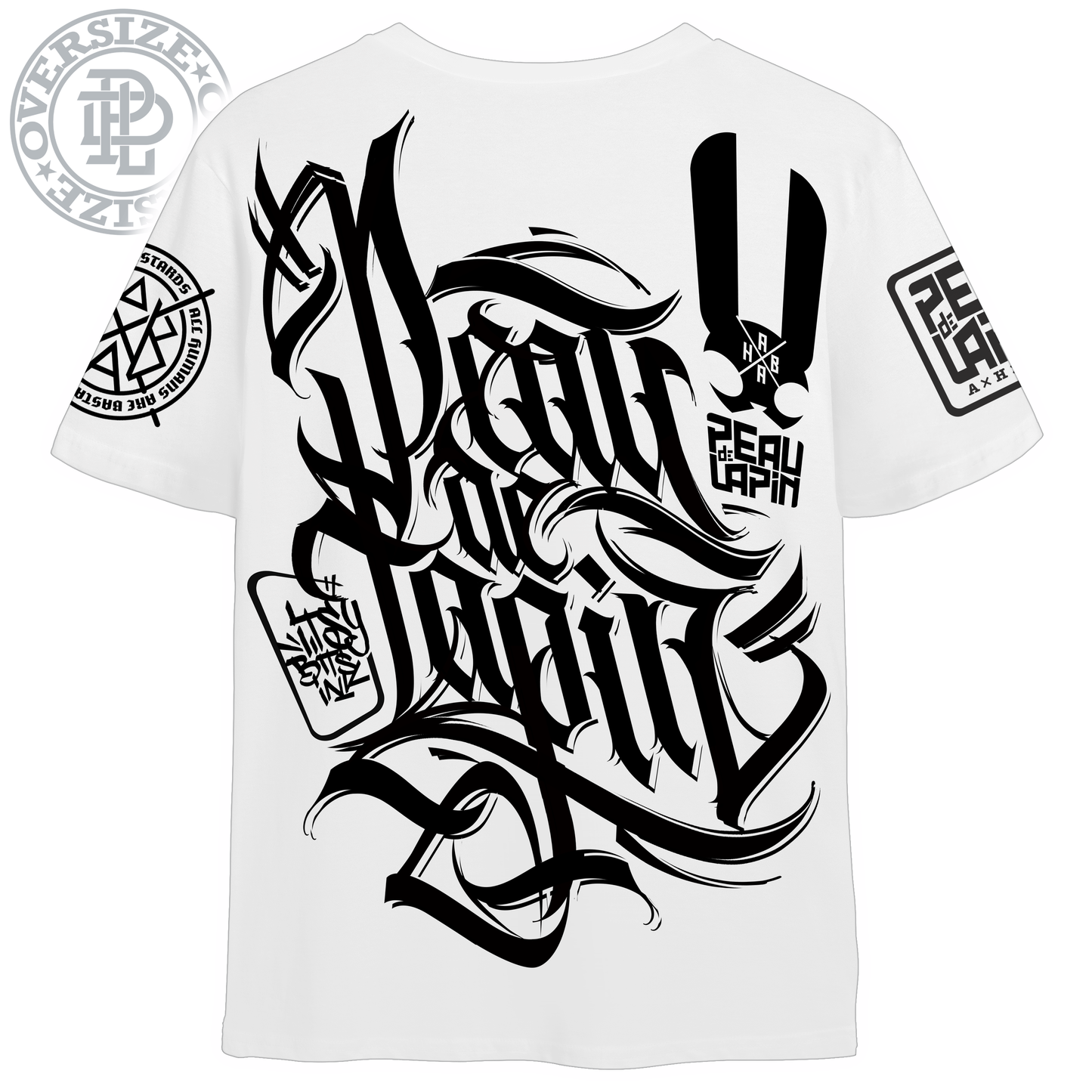 "FeralAtma" T-shirt White - ETHIK LABEL