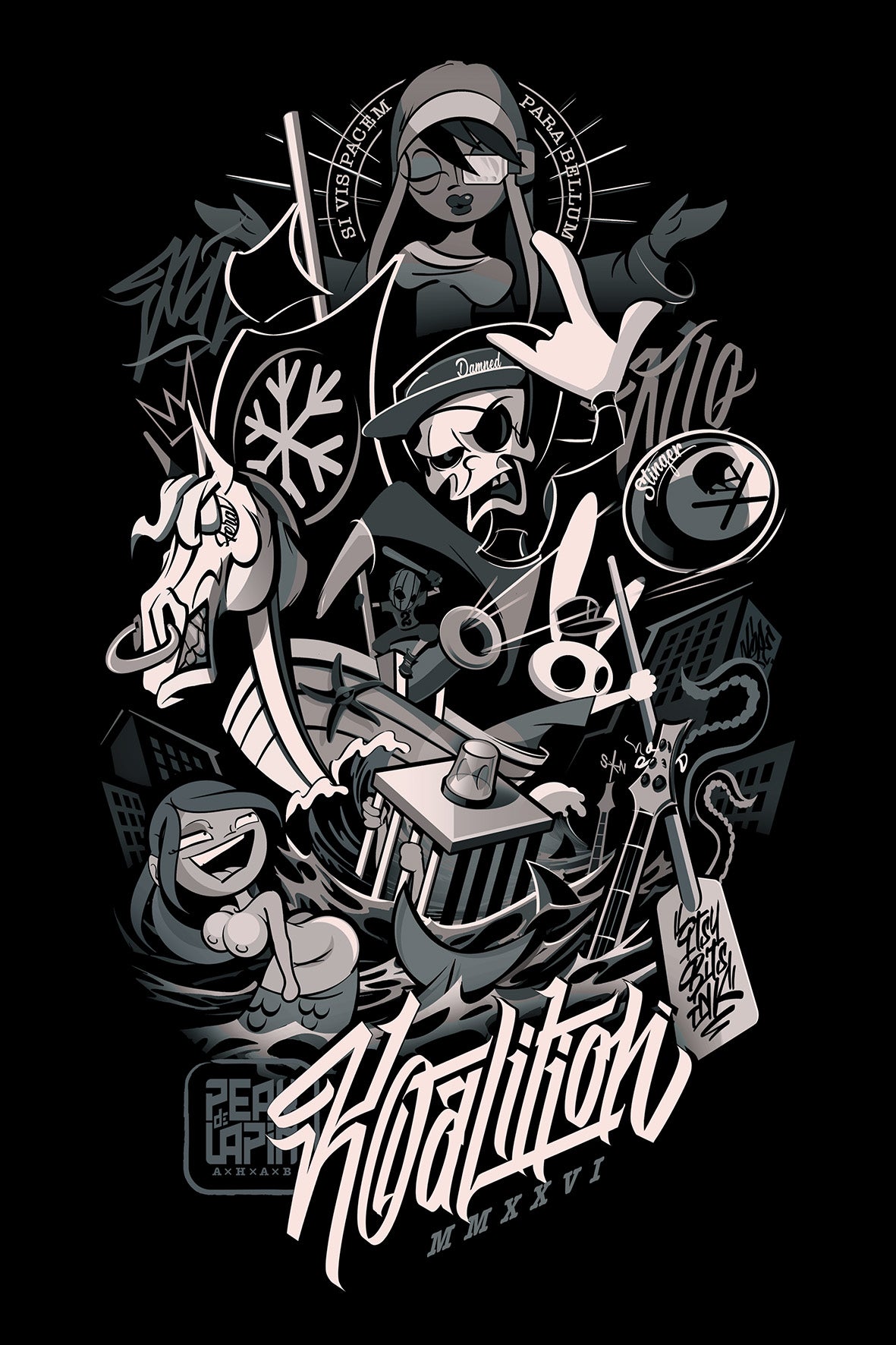 HOODIE BIO KOALITION - PEAU DE LAPIN feat N10 PROTEC