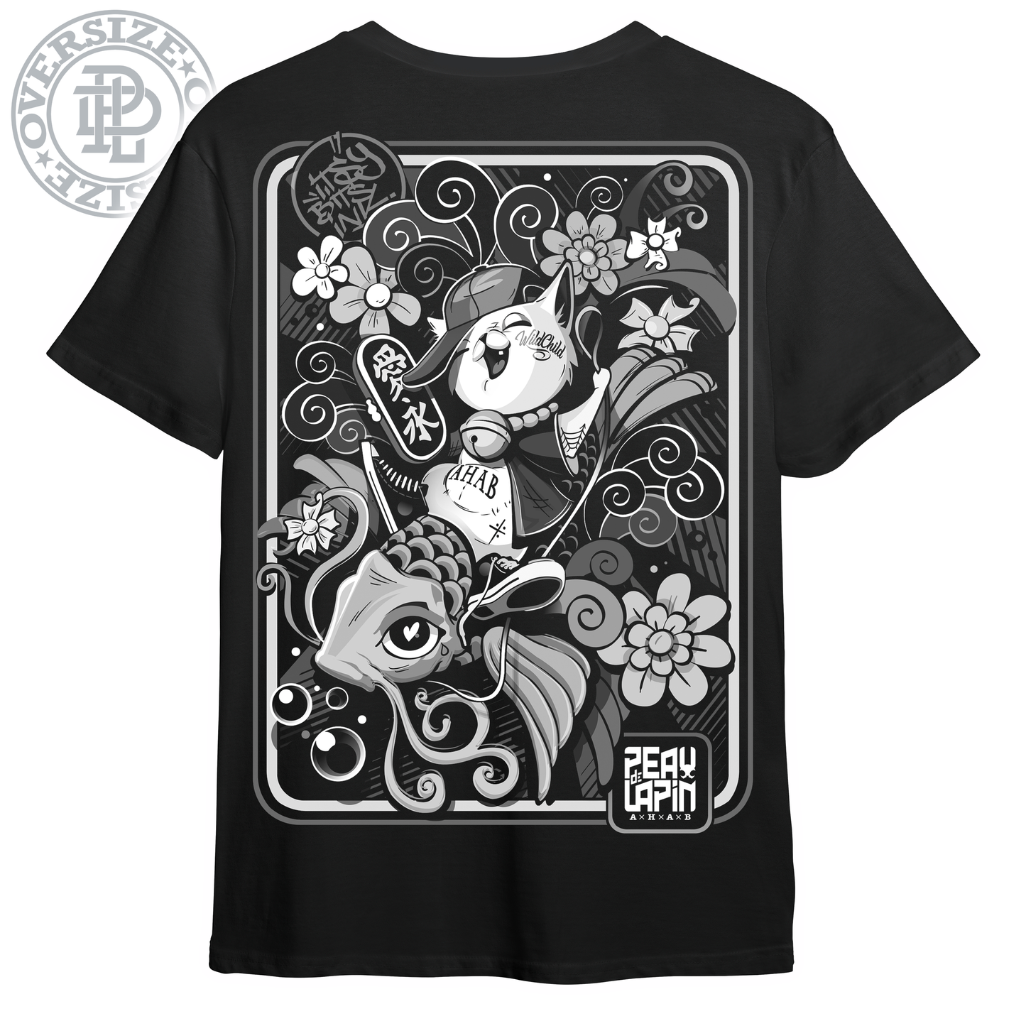 T-shirt "Manekip'Hop" BLACK - ETHIK LABEL