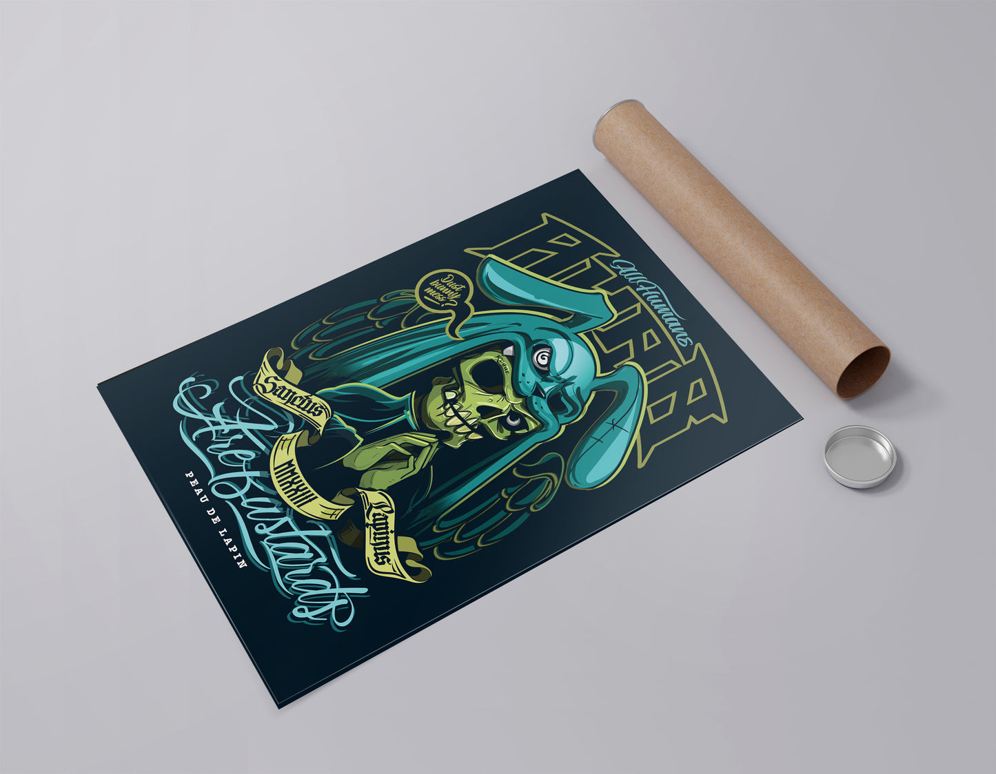 Poster "sanctus Lapinus"