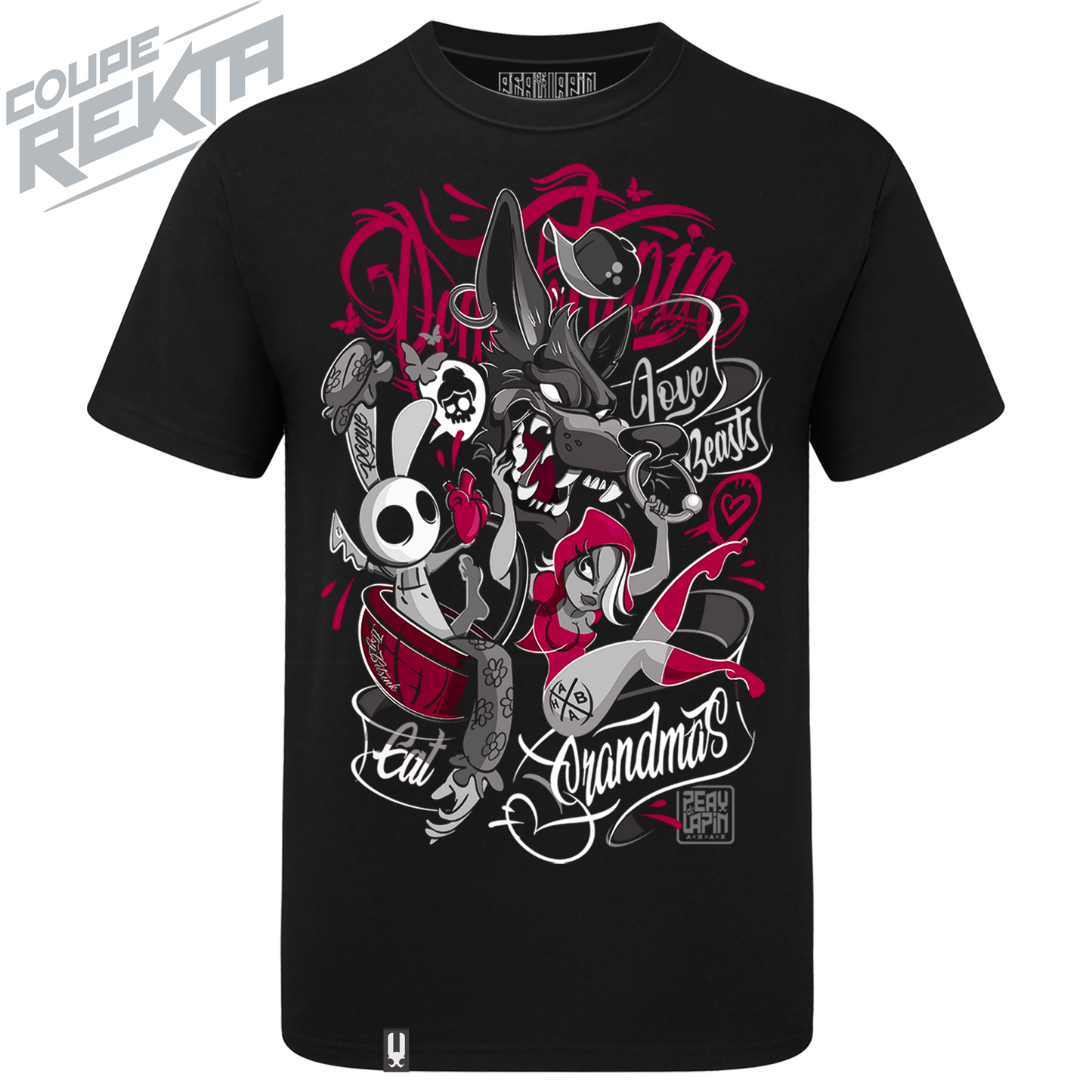REKTA "VORPAL HABIT" T-shirt