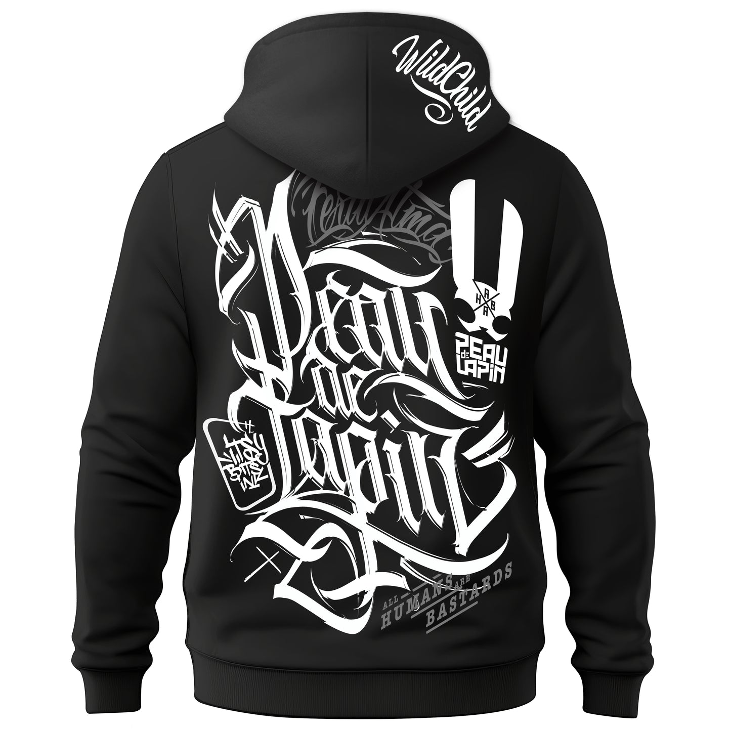 BIO "FeralAtma" zipped hoodie