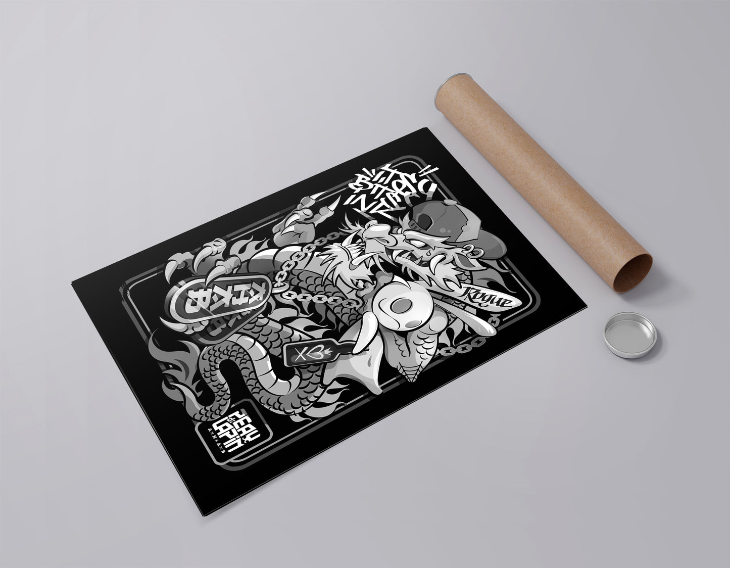 "Ryujip'Hop" poster