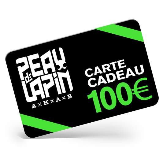 Carte Cadeau Peau de Lapin 100€