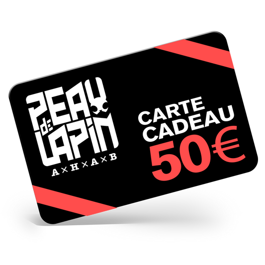 Carte Cadeau Peau de Lapin 50€