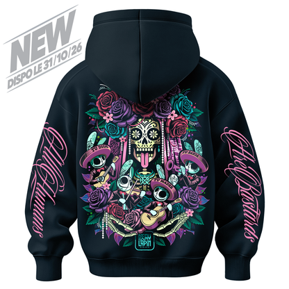 HOODIE OVERSIZE "TU DIOS x TU MADRE x TU BANDA"