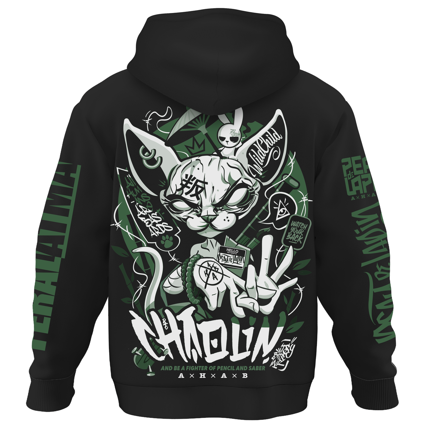 Hoodie BIO "Chaolin" - ETHIK LABEL