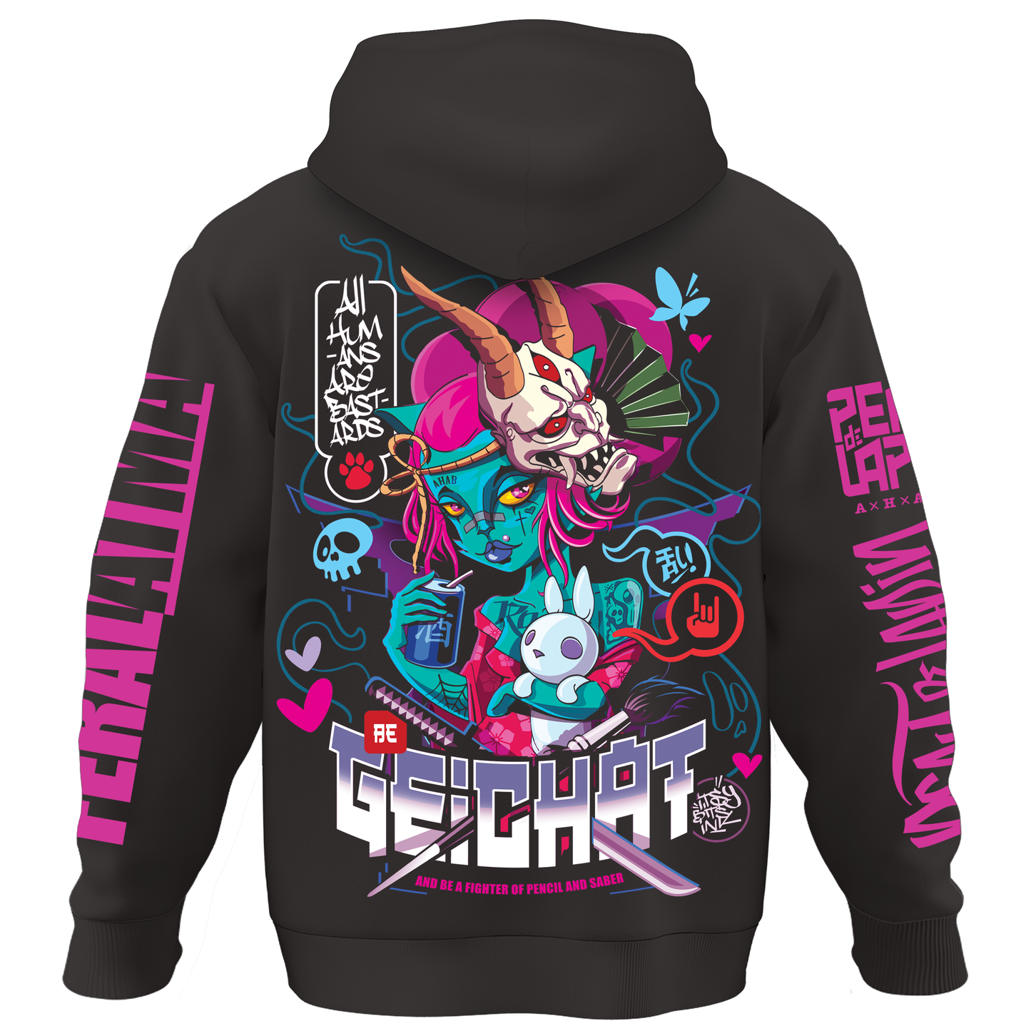 Hoodie BIO "Be Geichat" - ETHIK LABEL