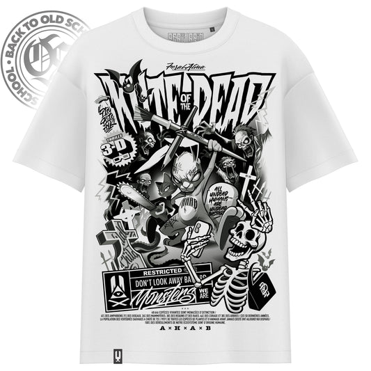 T-SHIRT KUTE OF THE DEAD/ BLANC