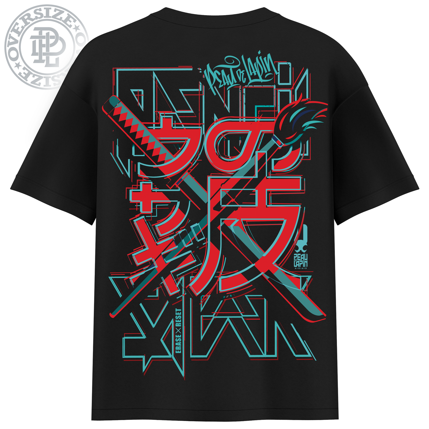 "EraseXreset" t-shirt - ETHIK LABEL 