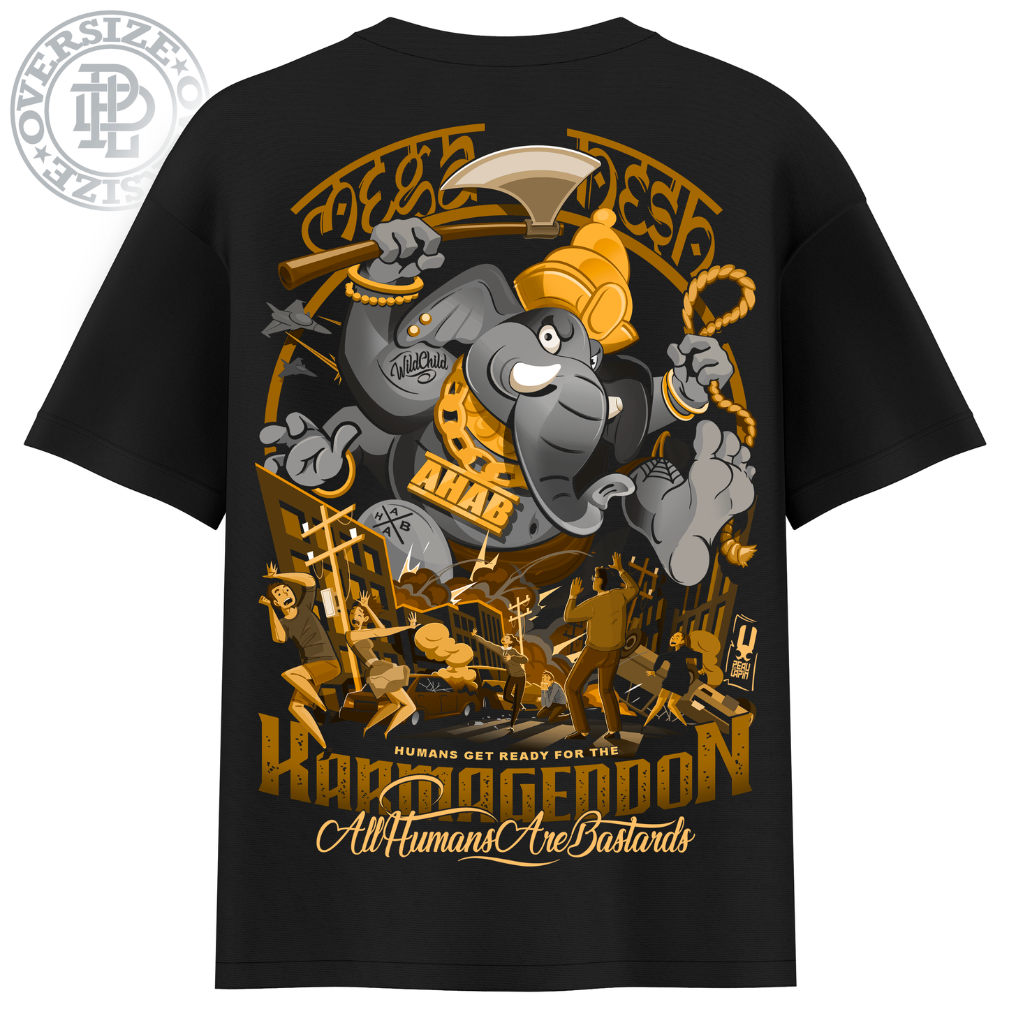 "Karmageddon" t-shirt - ETHIK LABEL 