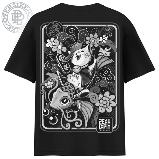 T-shirt "Manekip'Hop" BLACK - ETHIK LABEL 