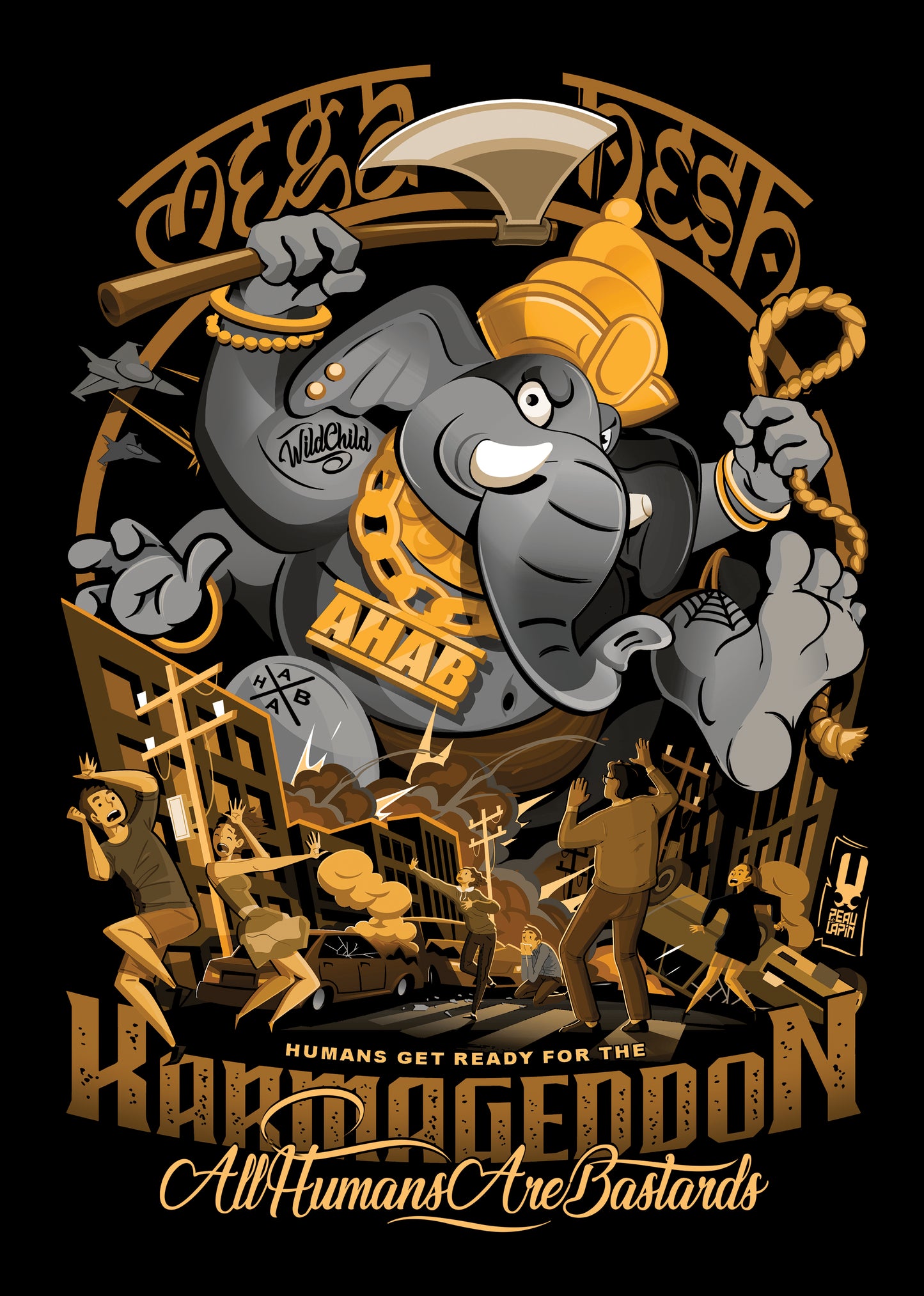 T-shirt "Karmageddon" - ETHIK LABEL