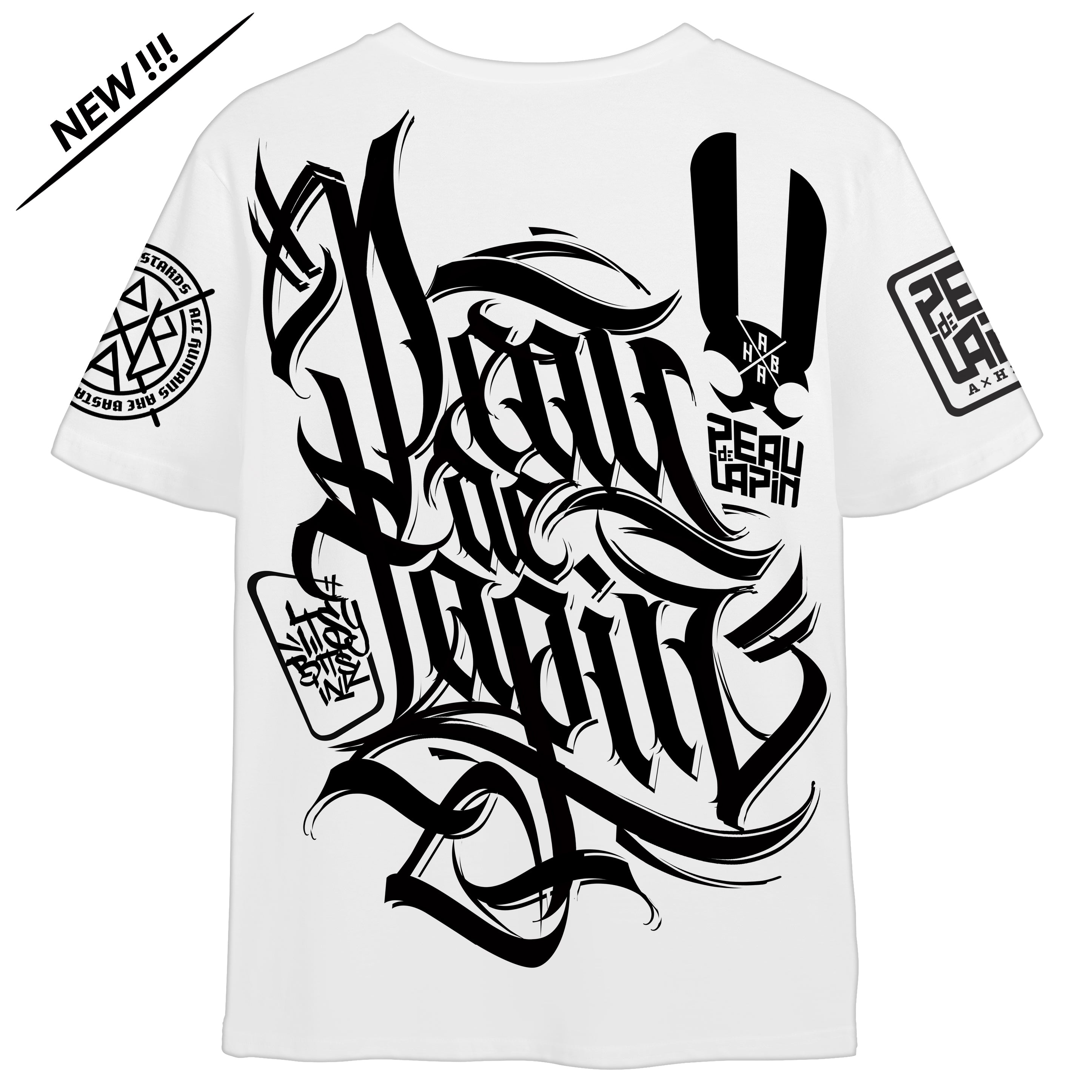 T-shirt "FeralAtma" Blanc - ETHIK LABEL