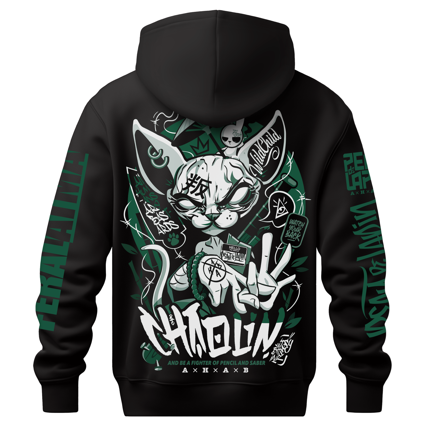 Hoodie BIO "Chaolin" - ETHIK LABEL