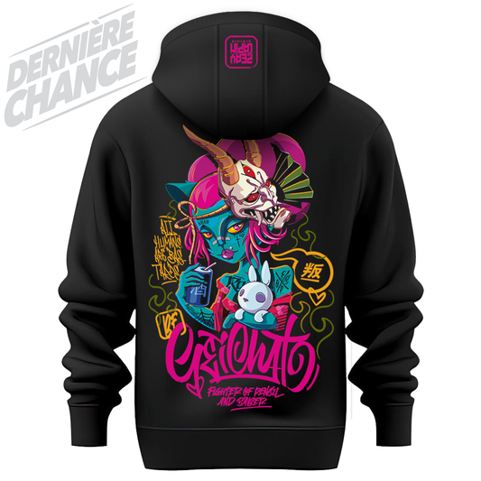 Hoodie BIO "Be Geichat" - REDRAW