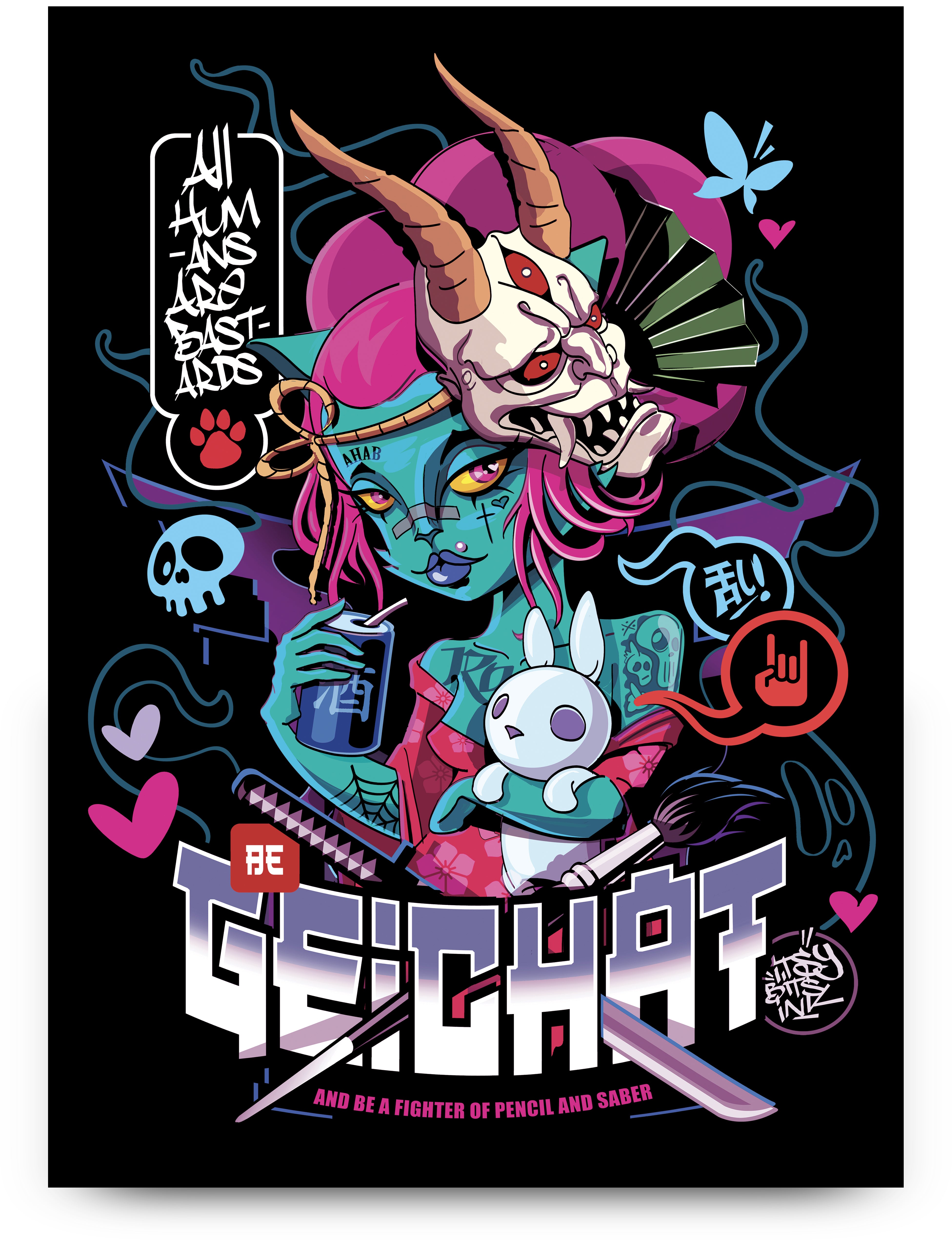 Affiche "Be Geichat"
