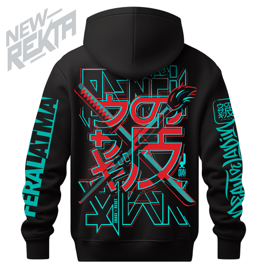 ORGANIC hoodie "ERASExRESET" - ETHIK LABEL 