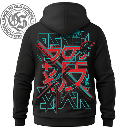 hoodie zippé BIO "ERASExRESET"