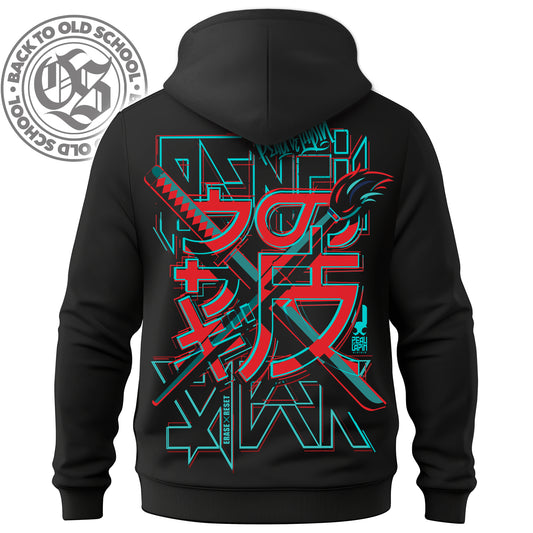 hoodie zippé BIO "ERASExRESET"