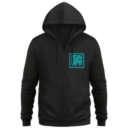 hoodie zippé BIO "ERASExRESET"