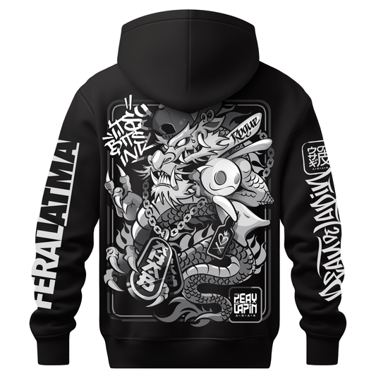 ORGANIC hoodie "Ryujip'Hop" - ETHIK LABEL 