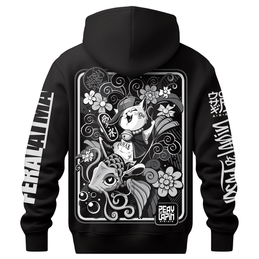 Organic hoodie "Manekip'Hop" - ETHIK LABEL 