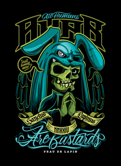 "Sanctus Lapinus - 2024" T-shirt - ETHIK LABEL 