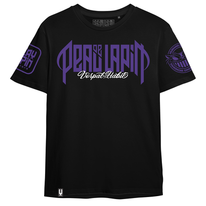 "FeralAtma" black t-shirt - ETHIK LABEL 