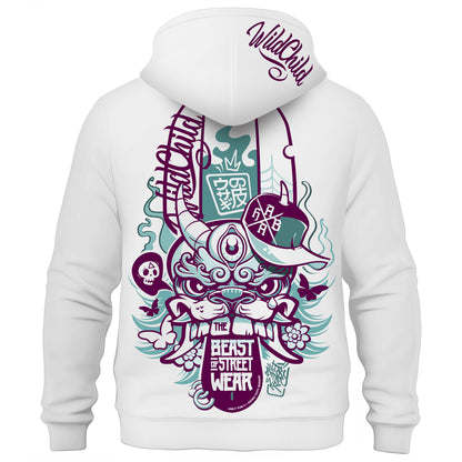 Organic "WildChild" zipped hoodie