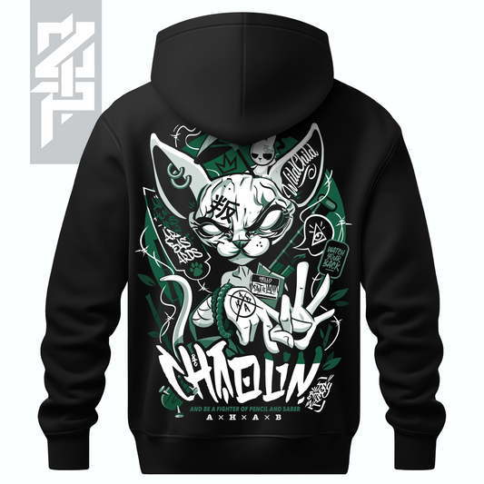 HOODIE ZIPPÉ "CHAOLIN"