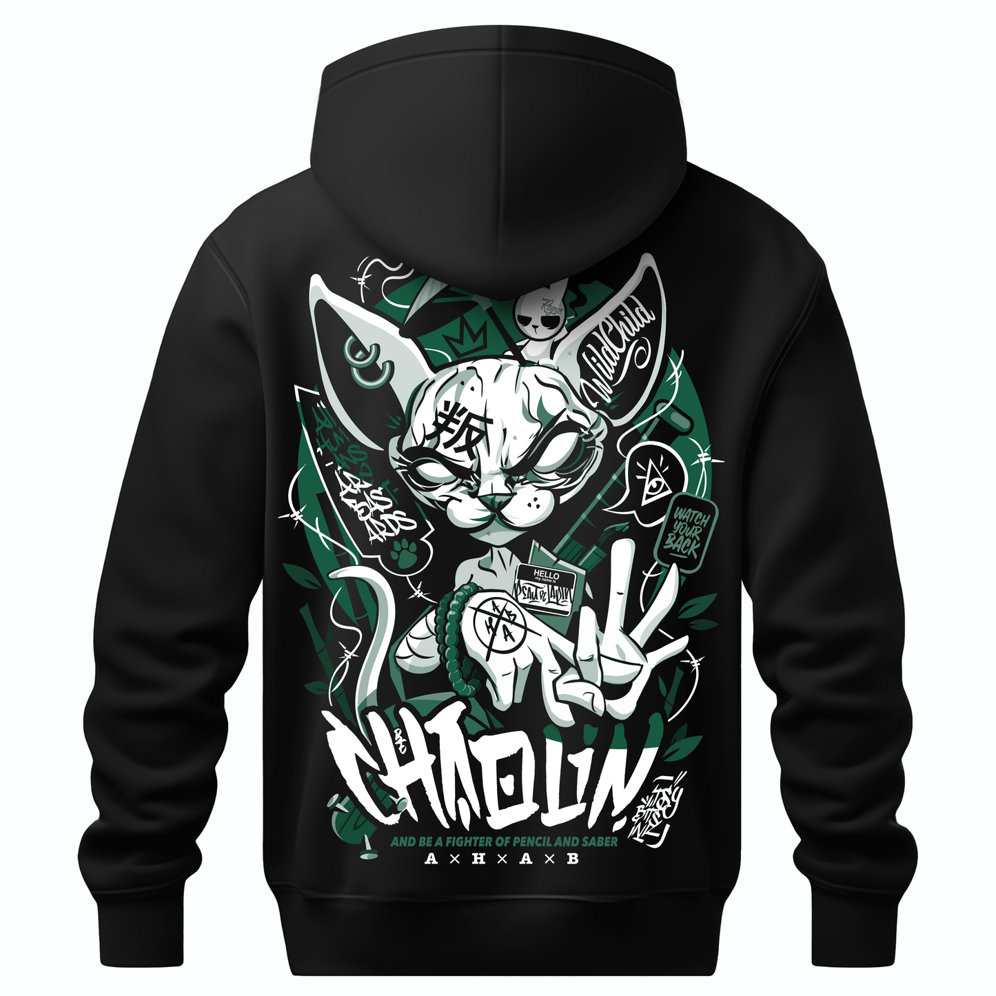 ORGANIC Hoodie "Vorpal Habit" - ETHIK LABEL 